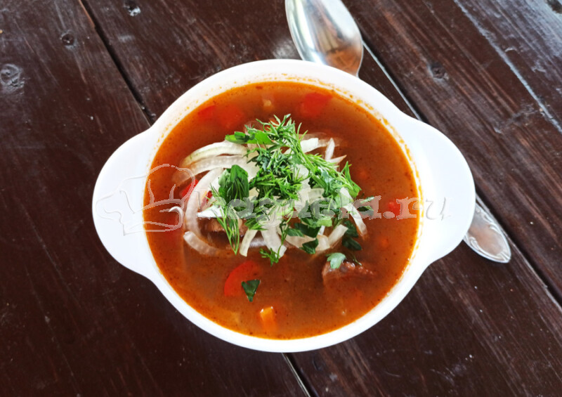 Машхурда по-узбекски – пошаговый рецепт узбекского супа с машем (Машкорда)