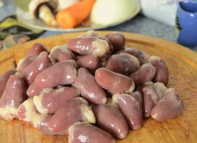 Куриные сердечки в сметане – пошаговые кулинарные рецепты