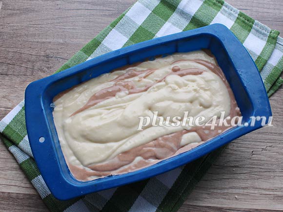 Мраморный кекс - простой и вкусный рецепт с пошаговыми фото