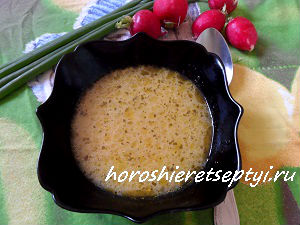 Грибной суп с плавленым сыром в мультиварке