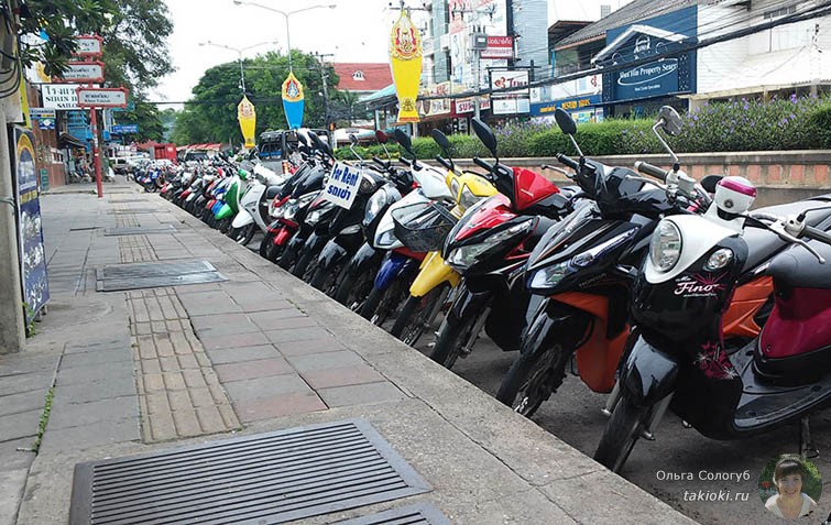 Мотобайки в Тайланде