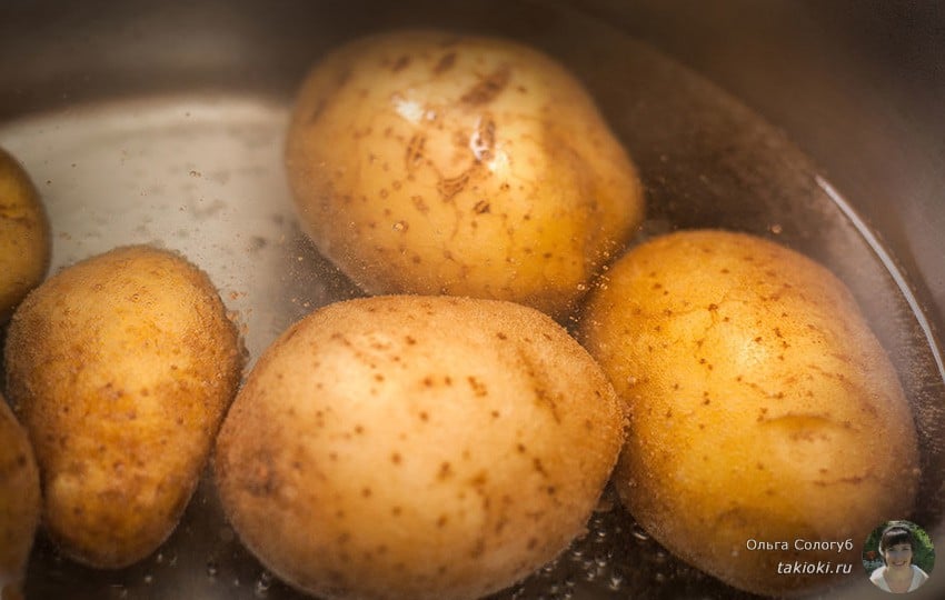 жареная картошка с луком