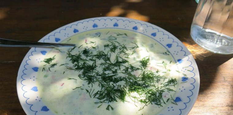 Готовим сыроедческую окрошку: рецепт простого и вкусного блюда