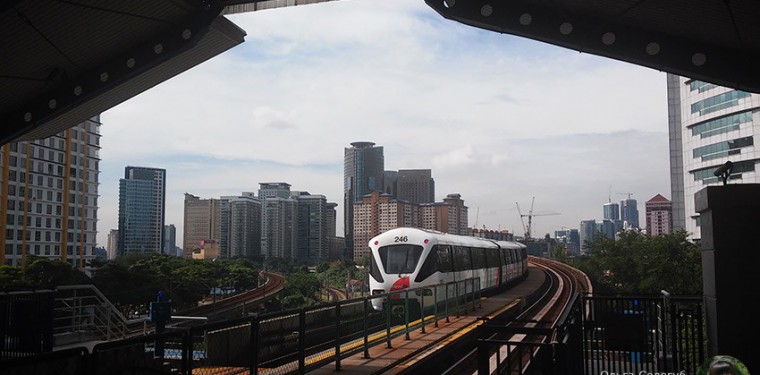 Удивительное метро Куала-Лумпура и виды из окна машиниста на город