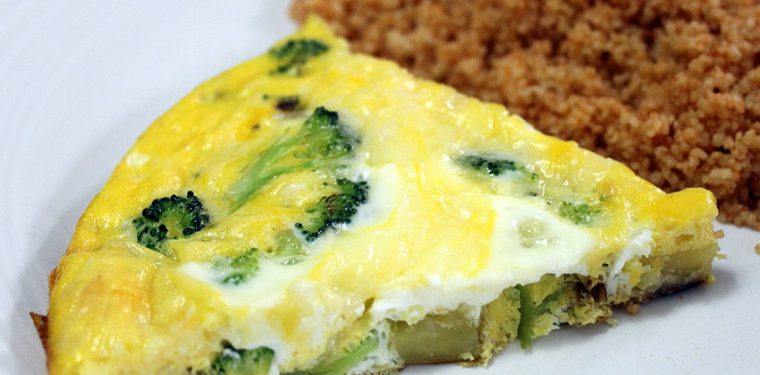 Вкусный рецепт приготовления омлета с брокколи на сковороде