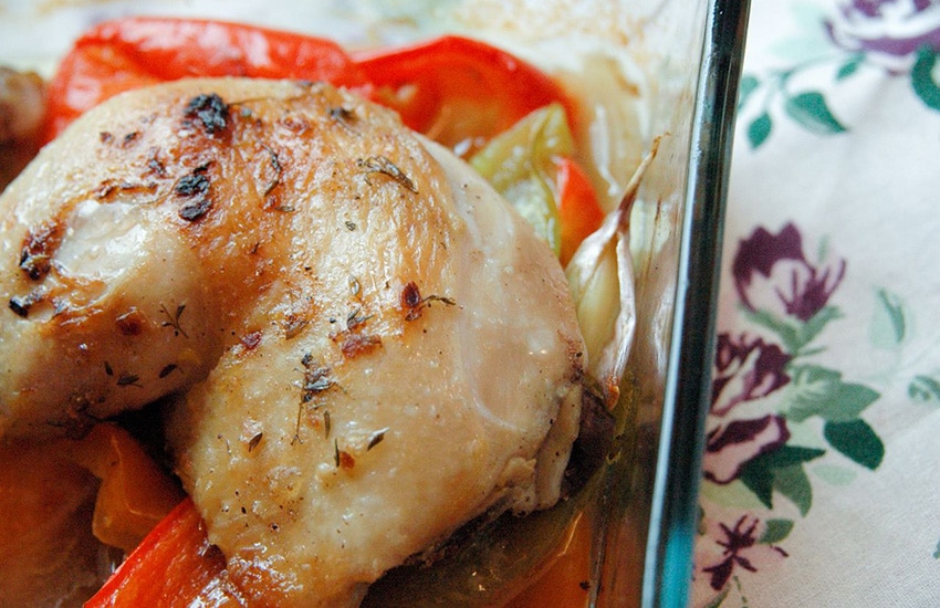 Готовим в духовке куриные ножки с овощами – пошаговый рецепт с фото