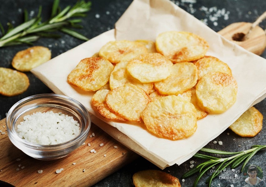 как приготовить картофельные чипсы в микроволновке в домашних условиях рецепт