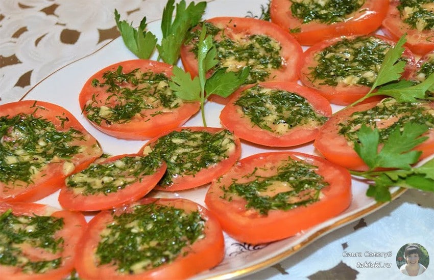 маринованные помидоры по-итальянски за 30 минут