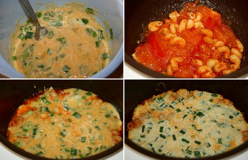 рецепт макаронной запеканки с помидорами