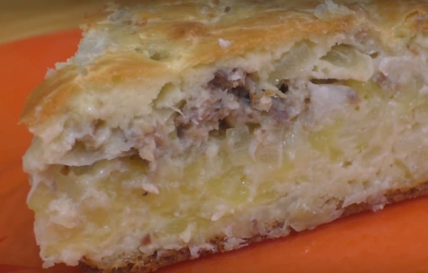 Заливной пирог с картошкой: 9 рецептов быстрых пирогов в духовке