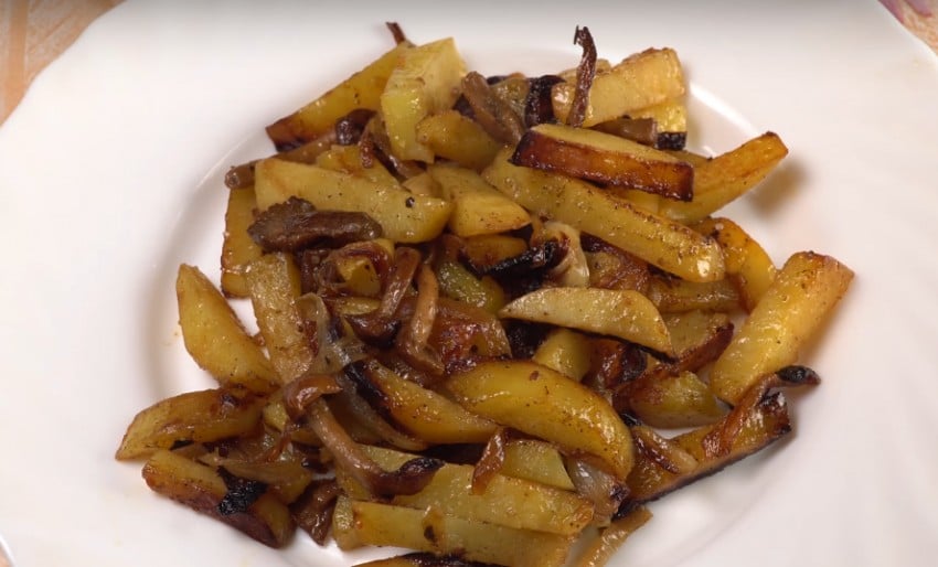 Картошка с замороженными опятами – 5 рецептов приготовления
