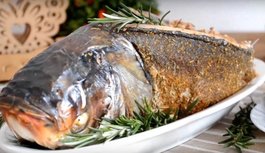 Толстолобик в духовке – 4 рецепта приготовления запеченной рыбы