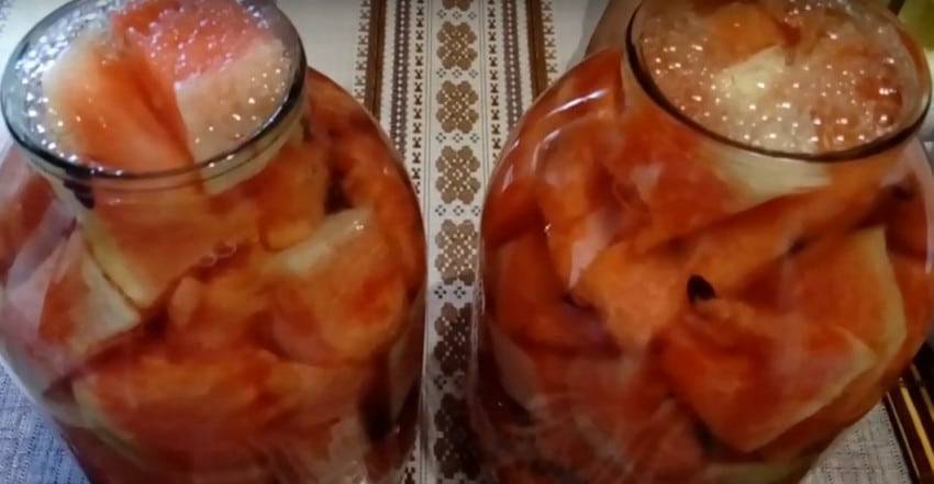 Маринованные арбузы на зиму – 5 рецептов вкусных консервированных арбузов