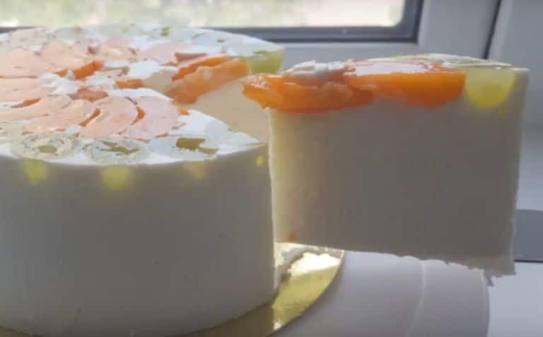 Торт без выпечки с желатином и фруктами – рецепты приготовления в домашних условиях