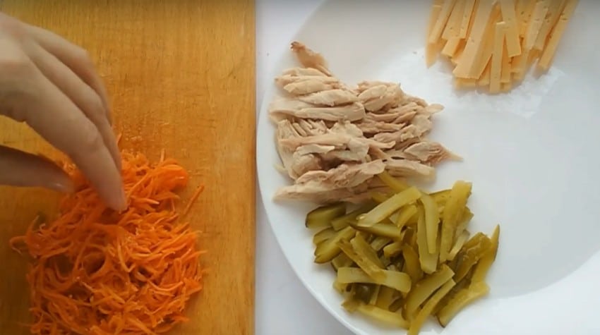 Салат «Горка»: 6 рецептов приготовления салатов горками на блюде