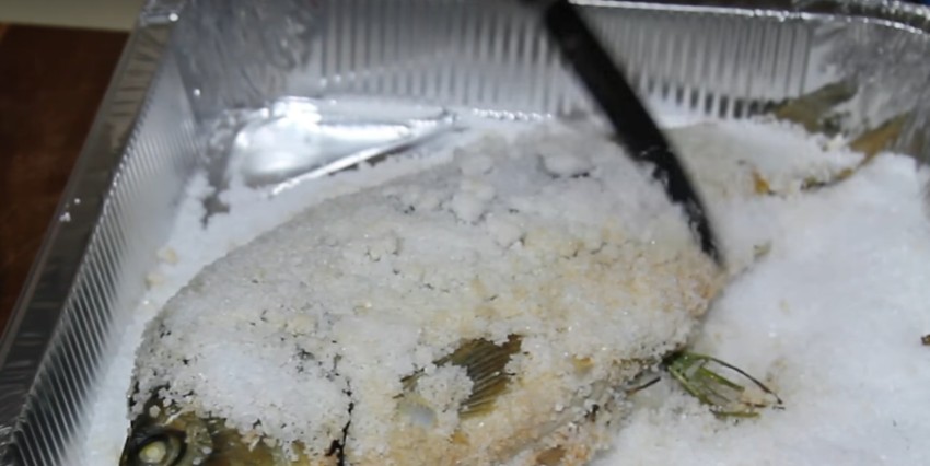 Рыба в соли в духовке: лучшие рецепты запеченной под солью рыбы