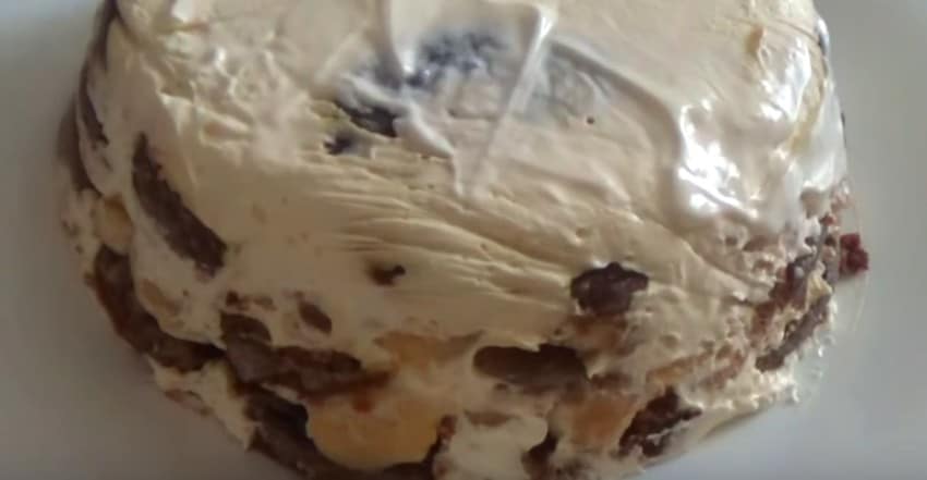 Торт из пряников без выпечки со сметаной – 7 рецептов приготовления пряничного торта