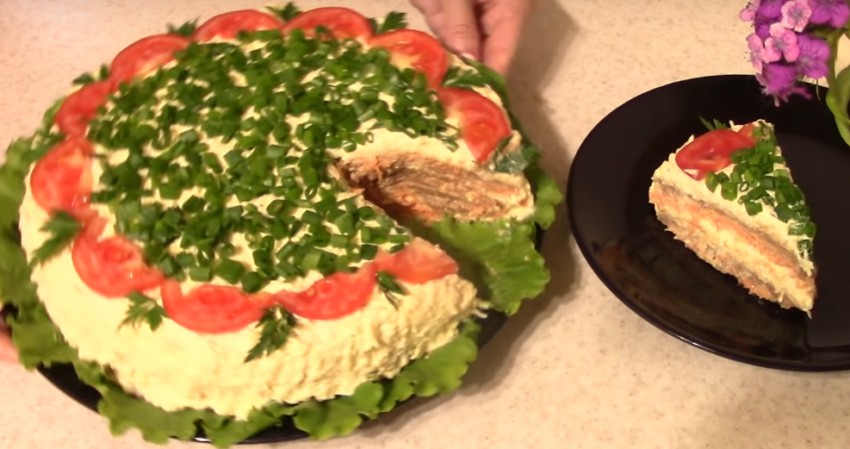 Закусочный торт из вафельных коржей – 4 рецепта приготовления в домашних условиях
