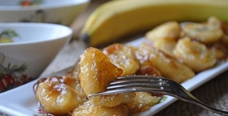 Как правильно пожарить бананы на сковороде