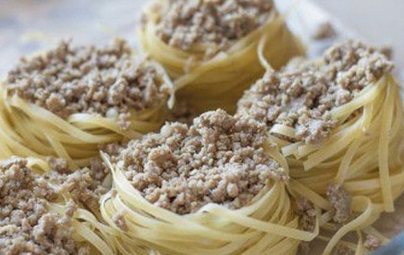 Гнезда с фаршем в духовке - пошаговые рецепты с фото