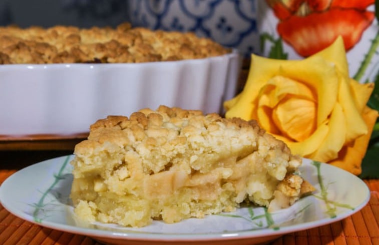Яблочный пирог с крошкой - пошаговые рецепты с фото
