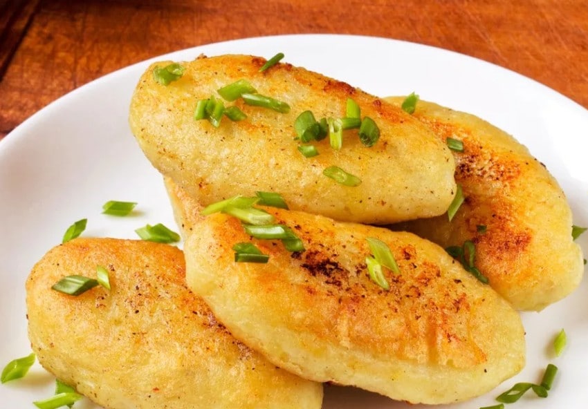 Зразы картофельные с капустой — рецепты с фото