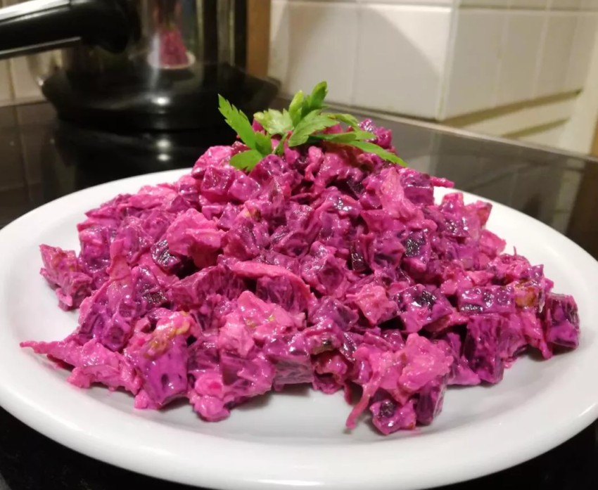 Салат Деревенский —  вкусные рецепты приготовления