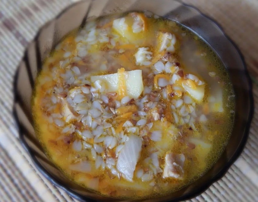 Суп гречневый с курицей - пошаговый рецепт с фото