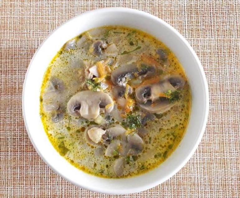 Грибной суп с курицей - пошаговые рецепты с фото
