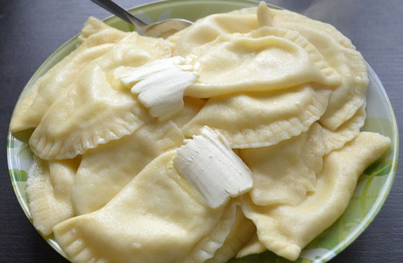 Вареники с сыром сулугуни - пошаговый рецепт с фото