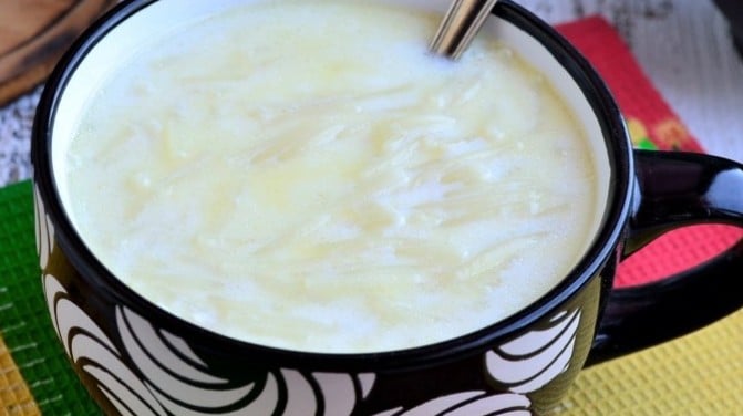 Молочный суп в мультиварке рецепты с фото пошагово