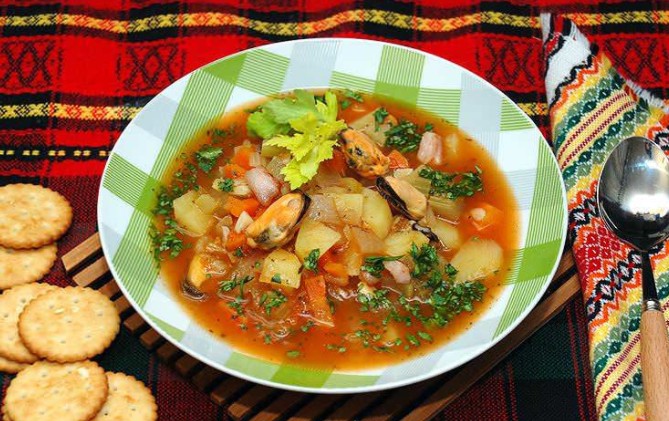 Супы с мидиями, простые и вкусные пошаговые рецепты с фото