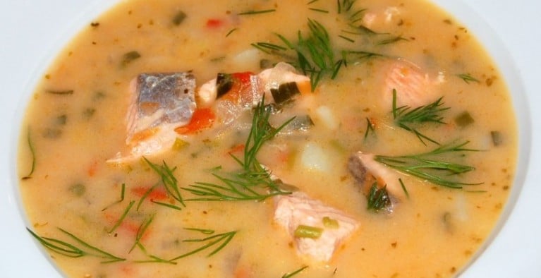 Рыбный суп с плавленым сыром - пошаговый рецепт с фото