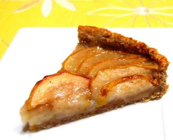 Пирог с карамелизированными грушами – кулинарные рецепты