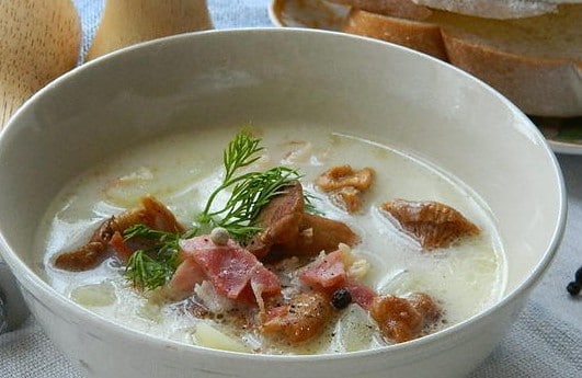 Сырный суп с беконом — рецепт с фото пошагово