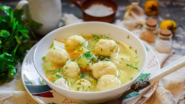 Суп с сырными шариками рецепт с пошаговыми фото